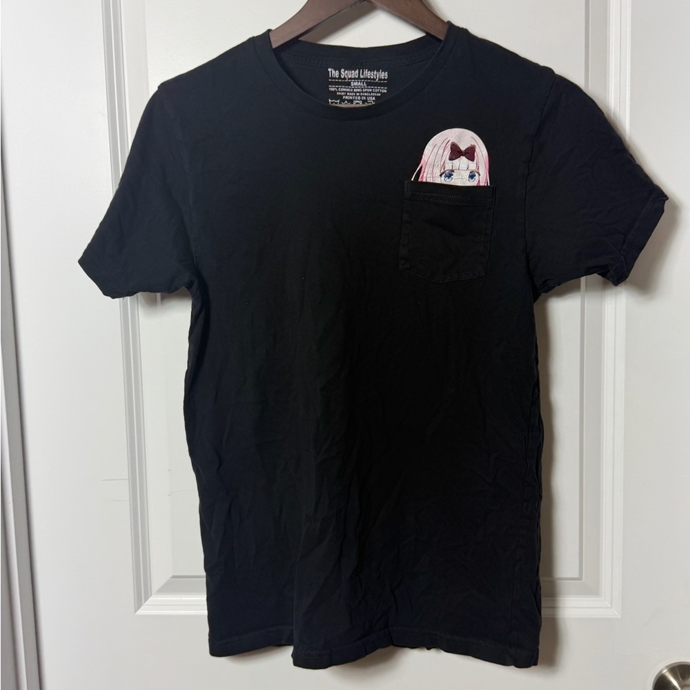 Chika Fujiwara Anime Pocket Kaguya Sama Love Is War Tee